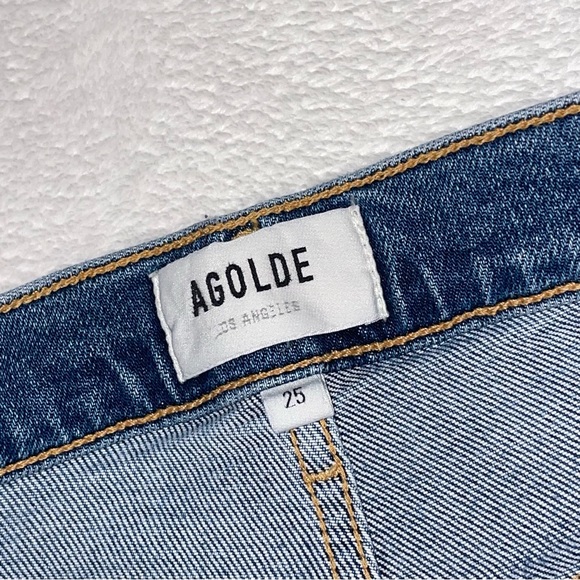 Women’s AGOLDE High Rise Skinny Jeans size 25 - Picture 6 of 9